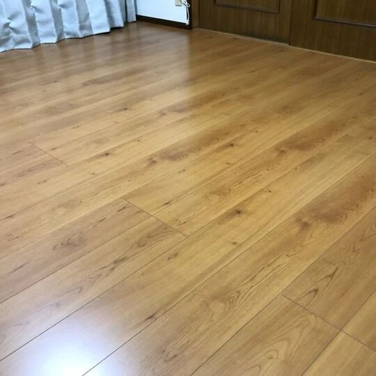 画像4218：リビング、フローリング施工